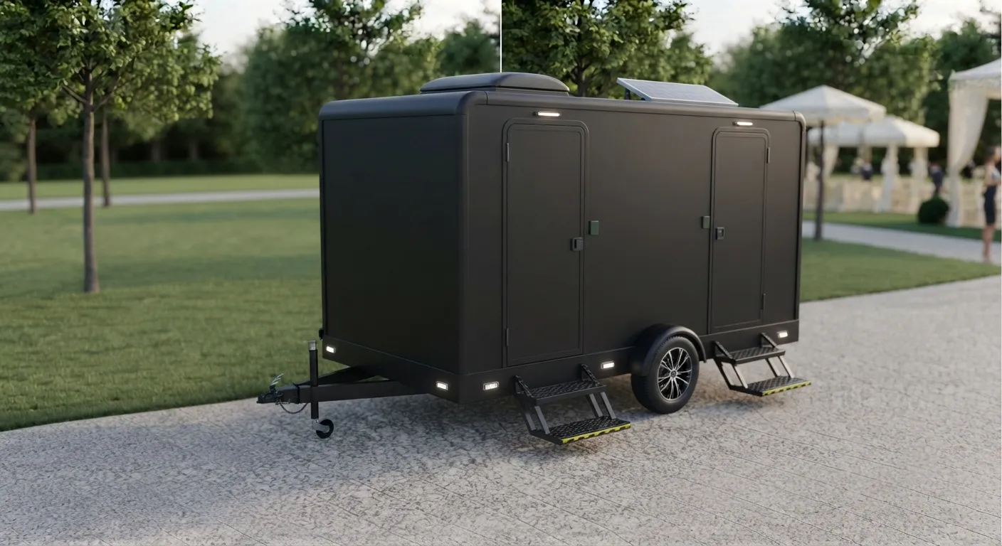 2 Stall Restroom Trailer in North Charleston, SC
