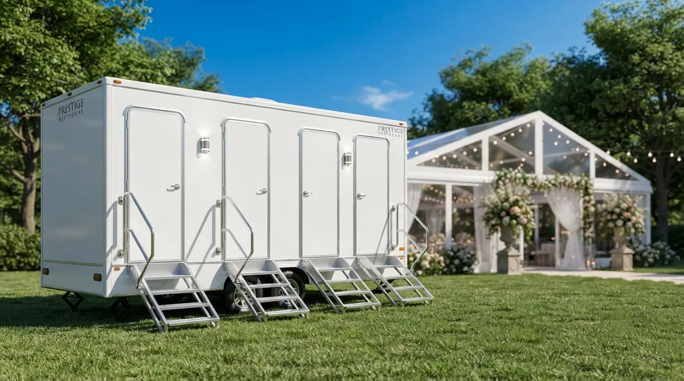 4 Stall Restroom Trailer in North Charleston, SC